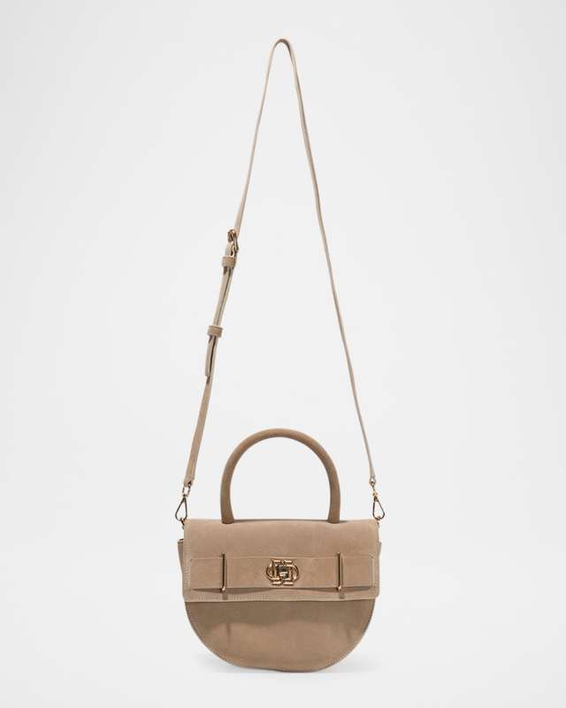 Roan Suede Crossbody Bag
